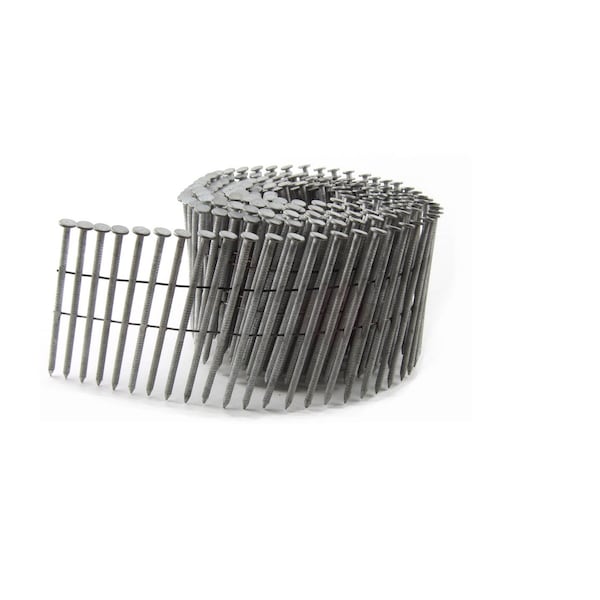 Common Nail, 2-3/8 in L, 15D, Hot Dipped Galvanized Finish, 3000 PK